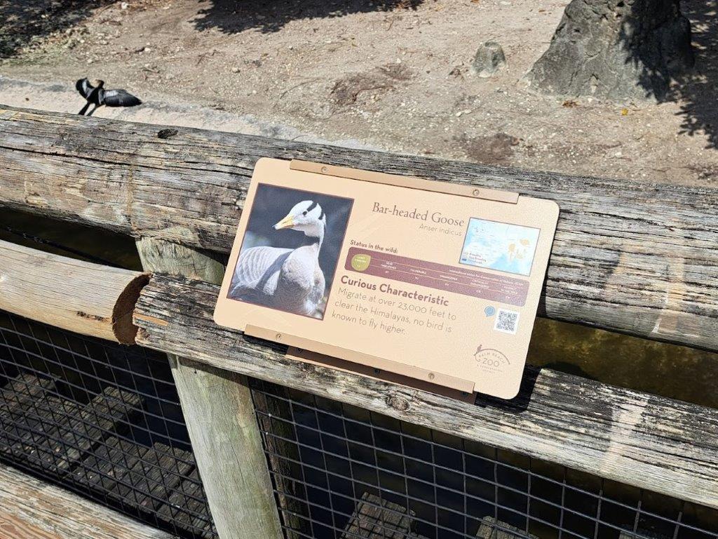 Outdoor Exhibit Sign