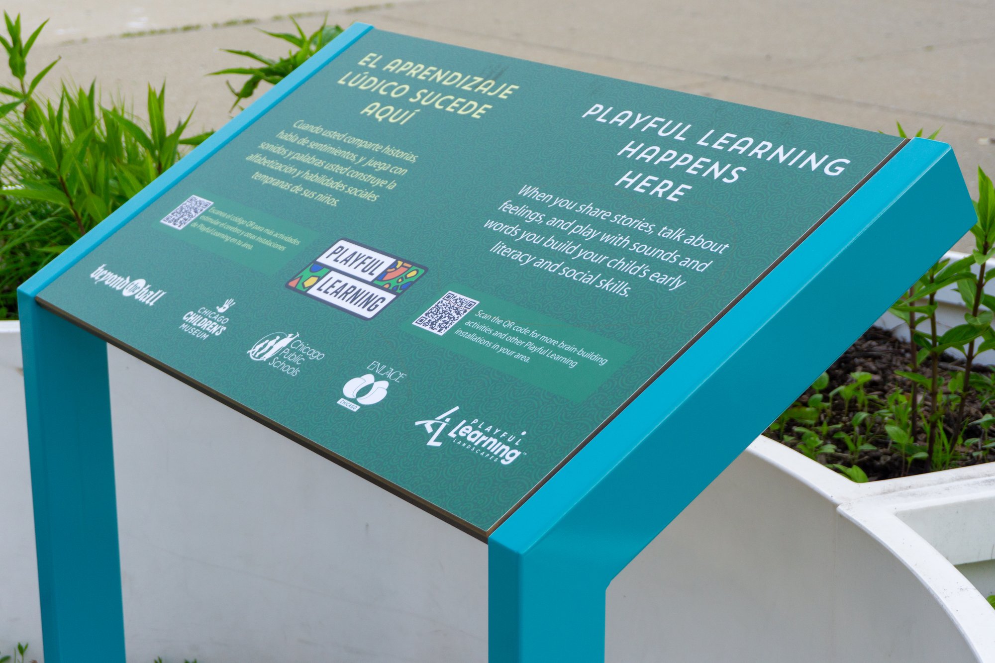 Cantilever Pedestal Sign