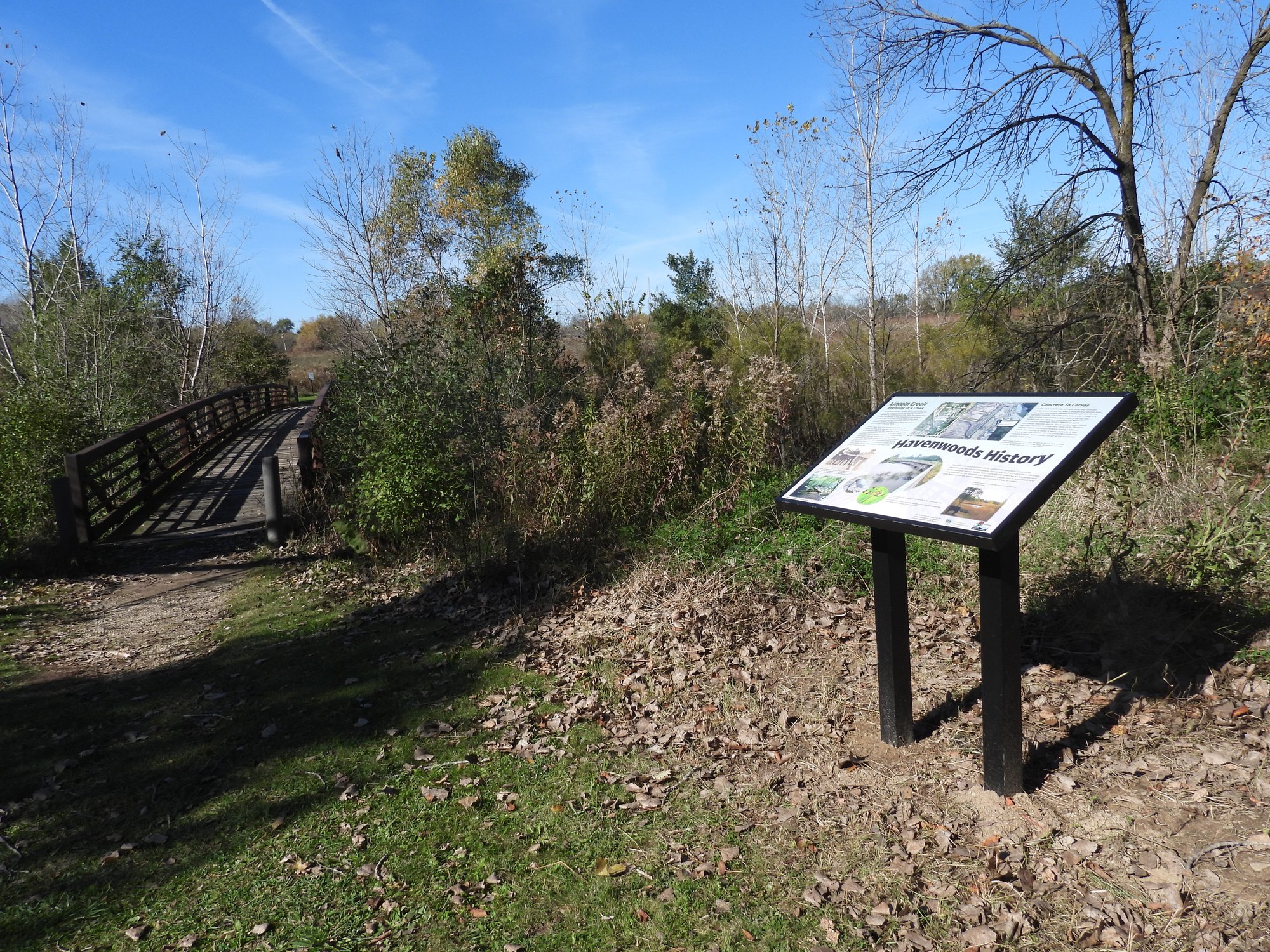 Outdoor Interpretive Sign