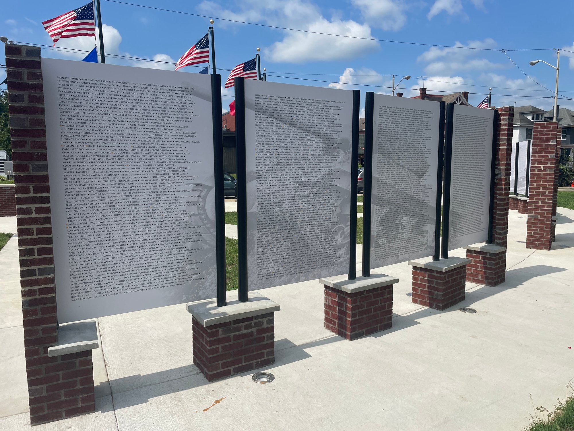 memorial panel