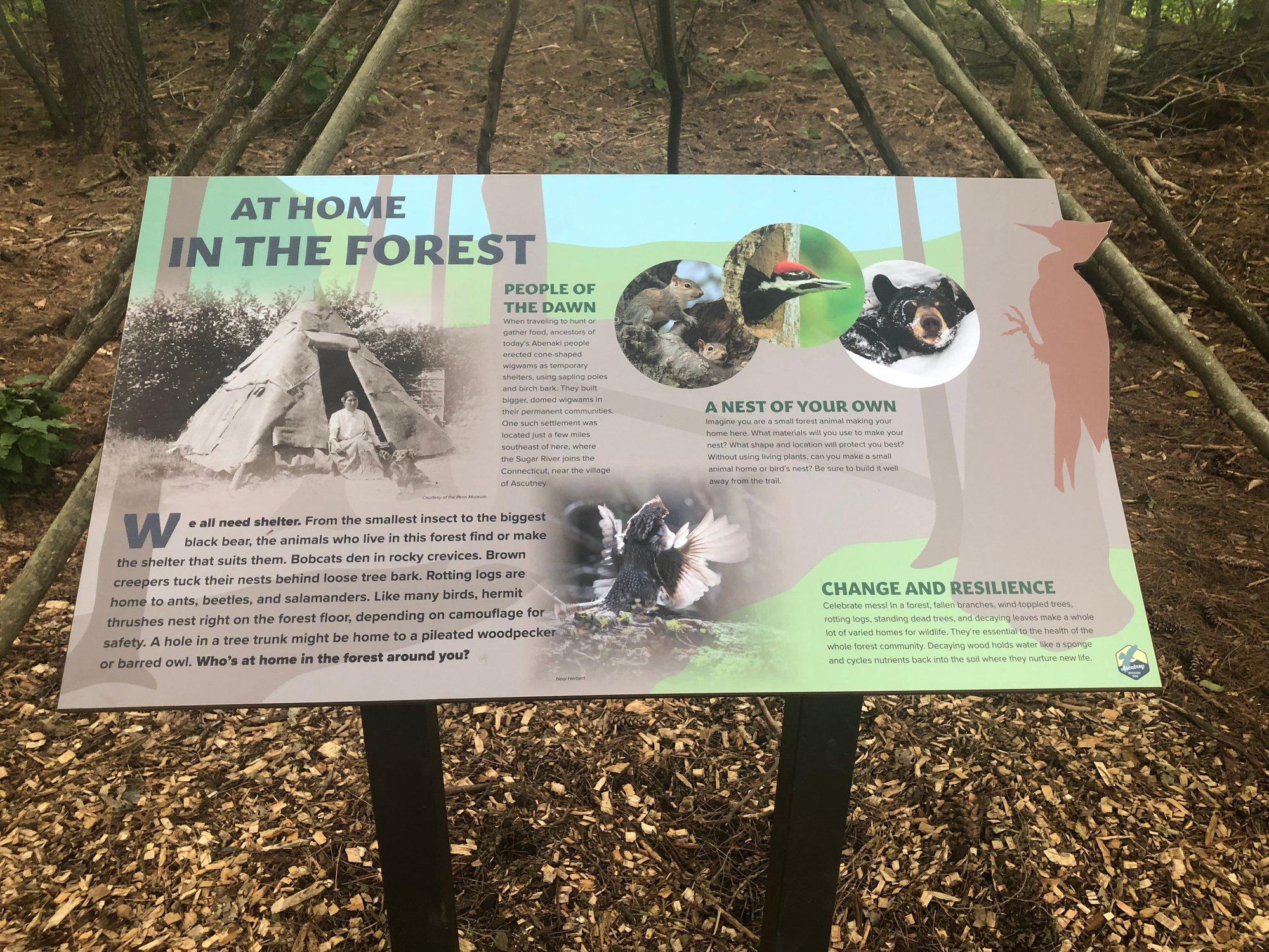 Interpretive Outdoor Sign