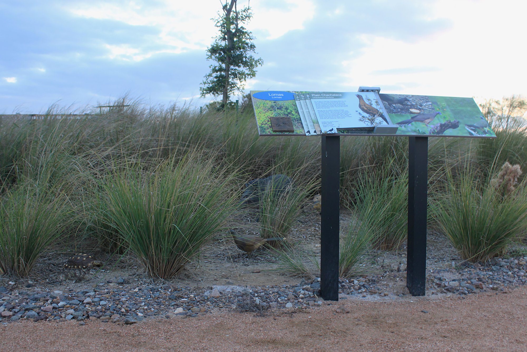 Double Pedestal Sign 