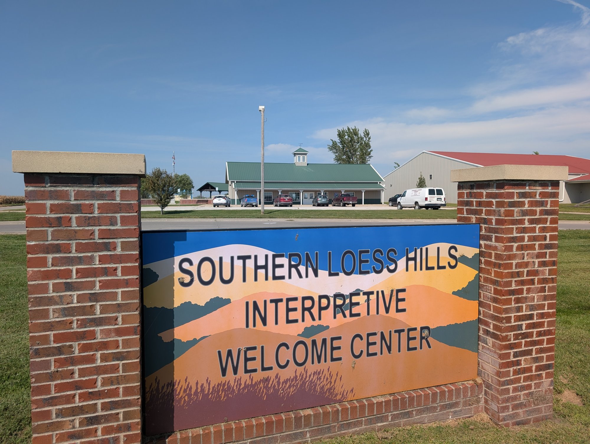 Welcome Center Sign