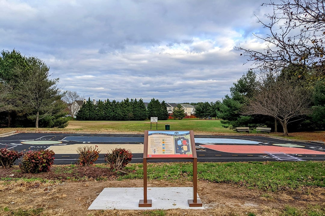 Cantilever Pedestal Sign