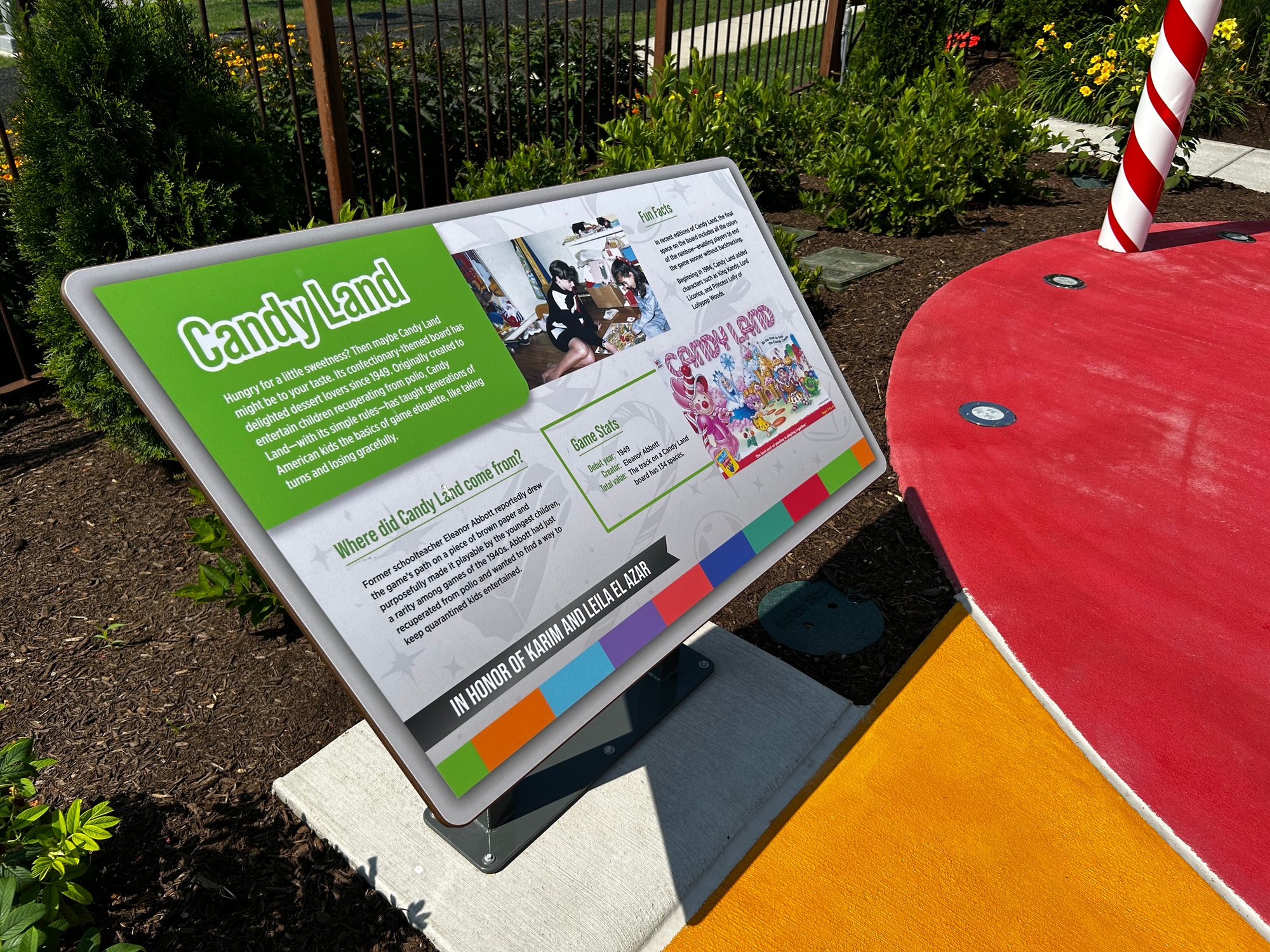 Double Pedestal Sign 