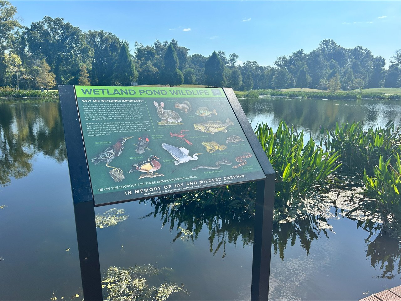 Outdoor Interpretive Sign