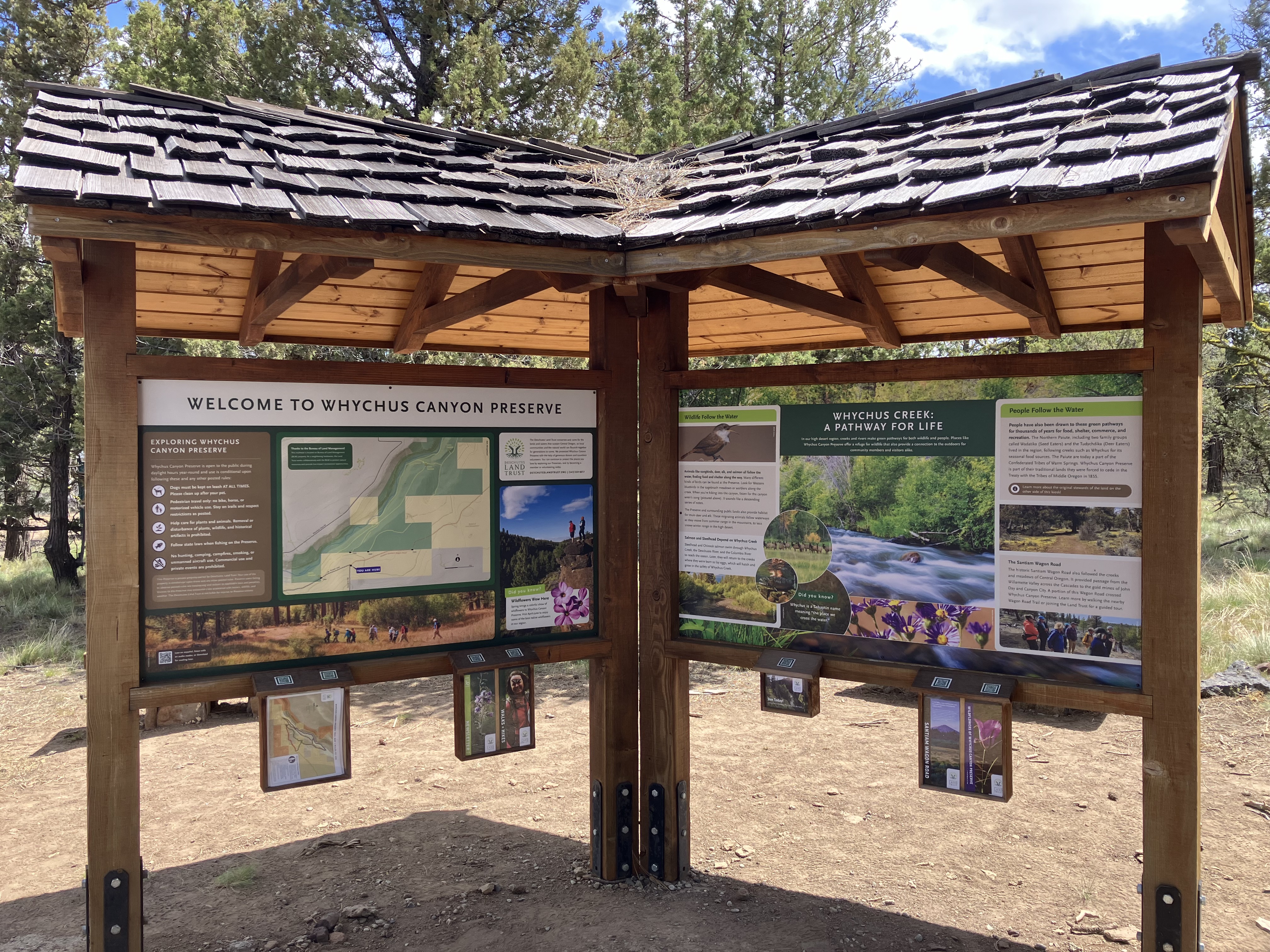 kiosk sign