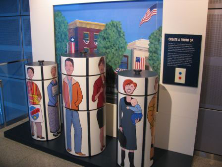 Indoor Custom Interactive Display in Museum Exhibit