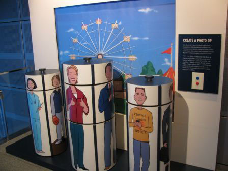 Indoor Custom Interactive Display in Museum Exhibit