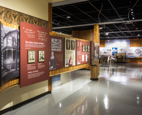 Wright Brothers National Memorial Visitor Center Hall Exhibit