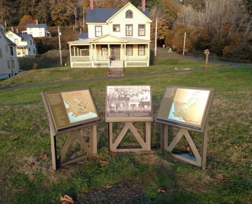 Fort Columbia Historical State Park Sign